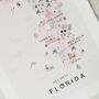 Florida Illustrated Map, thumbnail 3 of 4