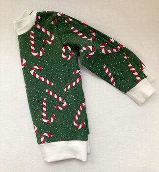 Organic Candy Cane Children's Jumper, 3 of 4