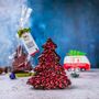 Dark Chocolate And Raspberry Christmas Tree, thumbnail 1 of 4