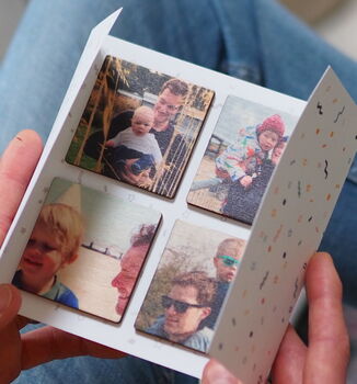 Personalised Photo Memories Magnet Letterbox Gift Set, 6 of 8