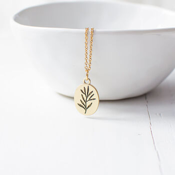 Olive Branch Necklace, 4 of 9