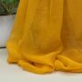 Sparkle Scarf In Mustard Yellow, thumbnail 3 of 3