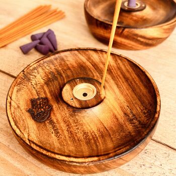 Handmade Hamsa Hand Incense Stick And Cone Holder, 5 of 5