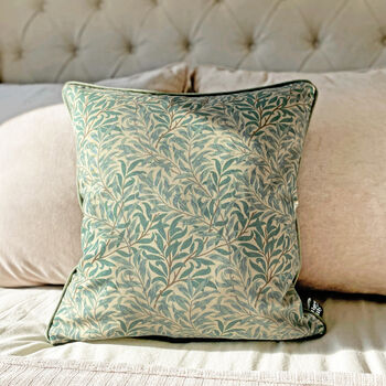 Willow Bough Minor William Morris 18' Cushion Cover, 4 of 6