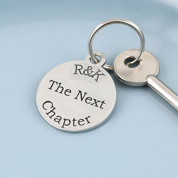 Retirement Gift Keyring Personalised Next Chapter, 8 of 9