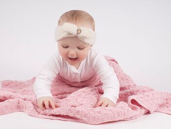 Molly Baby Blanket Easy Knitting Kit, 2 of 7