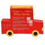 Red Cat Organic Cotton Baby Socks, thumbnail 3 of 4