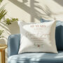 Diamond Wedding Anniversary Cushion, thumbnail 3 of 9