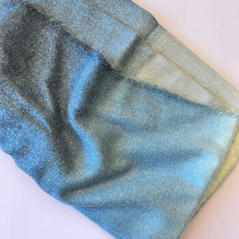 Personalised Shimmering Cashmere Blend Gradient Scarf, 6 of 12