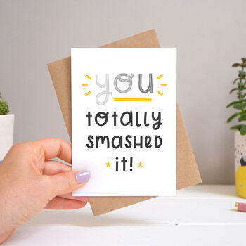 You Totally Smashed It Card, 4 of 11