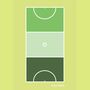 Netball Court Graphic Print In Team Colours, thumbnail 8 of 12