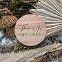 Magic Number Wooden Pregnancy Announcement Plaque, thumbnail 2 of 8