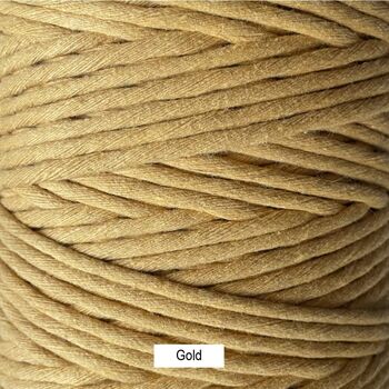 Refill For Wall Hanging With Copper Hoop Macramé Kit, 11 of 12