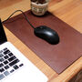 Personalised Name Leather Mouse Pad And Coaster Set, thumbnail 10 of 12