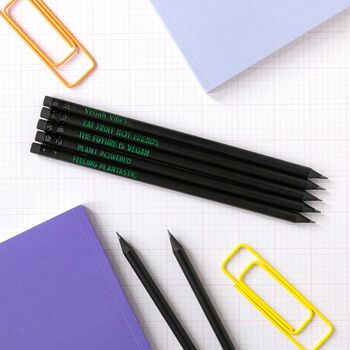 Vegan Pencil Set: Feelin Plantastic, 3 of 7