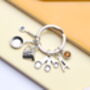 Personalised Chef Cooking Keyring, thumbnail 3 of 9