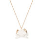 White Crab Necklace, thumbnail 2 of 2