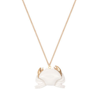 White Crab Necklace, 2 of 2