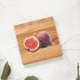 Oak Coaster, Fig Design, thumbnail 1 of 2