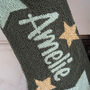 Custom Christmas Stocking With Stars, thumbnail 4 of 7