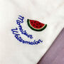 Personalised Organic Cotton Hand Embroidered T Shirt, thumbnail 6 of 7