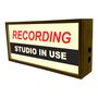 Wooden Light Box Recording Studio In Use, thumbnail 2 of 5