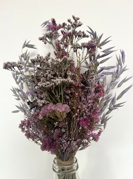 Purple Wildflower Posy With Jar, 5 of 6