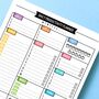 A5 Daily Productivity Desk Pad Planner, thumbnail 2 of 7
