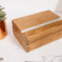 Personalised Wooden Cufflink Or Trinket Box, thumbnail 2 of 8