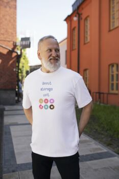 Men's Donut Lover T Shirt, 5 of 5