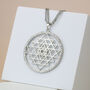 Large Geometric Pendant Necklace, thumbnail 1 of 7