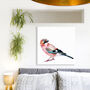 Inky Jay Bird Canvas Gallery Print, thumbnail 5 of 8