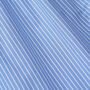 Men's Crisp Cotton Blue And White Strip Pyjama Shorts, thumbnail 4 of 4