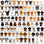 Dog Breed ID Tag Personalised Realistic Illustrations, thumbnail 4 of 11