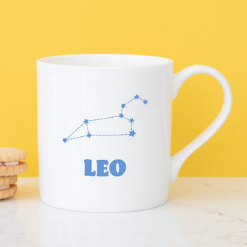 Leo Constellation China Mug, 2 of 10