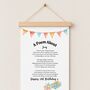 Personalised 21st Birthday Gift Print Special Poem, thumbnail 4 of 12