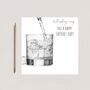 Whiskey Ing You A Happy Father’s Day Hand Drawn Card, thumbnail 3 of 6