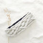 Fair Trade Cable Knit Wool Lined Earwarmer Headband, thumbnail 9 of 12