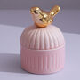 G Decor Serenity Bird Scented Jasmine Soy Ceramic Jar, thumbnail 4 of 4