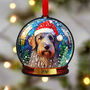Scottish Deerhound Dog Tree Decoration, thumbnail 1 of 2