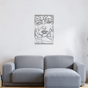 Geometric Face Wall Art: Abstract And Modern Decor, 5 of 12