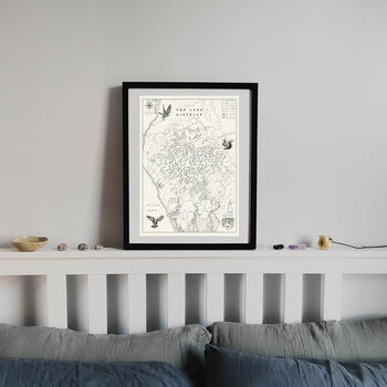 Personalised Lake District Illustrated Map, 11 of 11