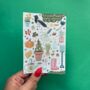 The Happy Harvest Gardening Sticker Sheet, thumbnail 1 of 4