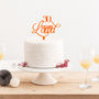 30 Years Loved Party Celebrations Cake Topper, thumbnail 1 of 3