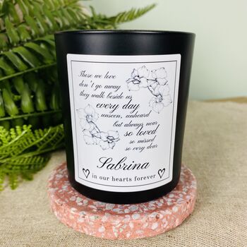 Personalised Those We Love Remembrance Candle, 2 of 11