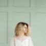 Gold Cape Beaded Wedding Dress Cover Up, thumbnail 12 of 12