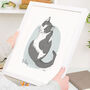 Personalised Hand Drawn Cat Sketch, thumbnail 4 of 10
