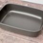 Grey Rectangular Baking Dish With Handles, 41cm, thumbnail 1 of 4