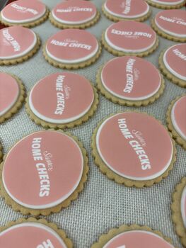 Printed Logo Biscuits For Business, 6 of 10