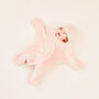 Personalised Pink Star Hooded Fleece Wrap, thumbnail 1 of 6
